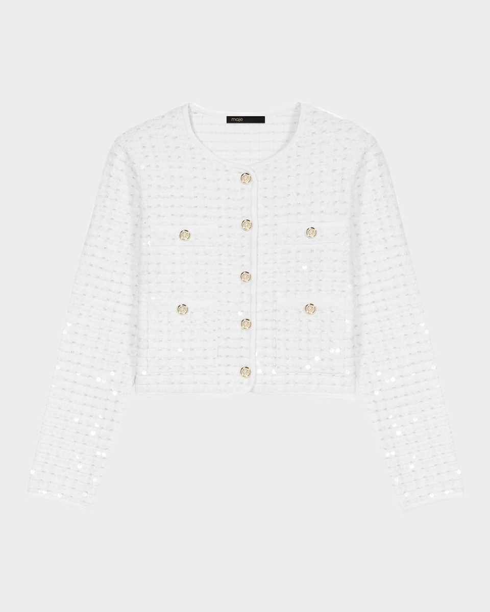 Mirtaly Sequined Cardigan